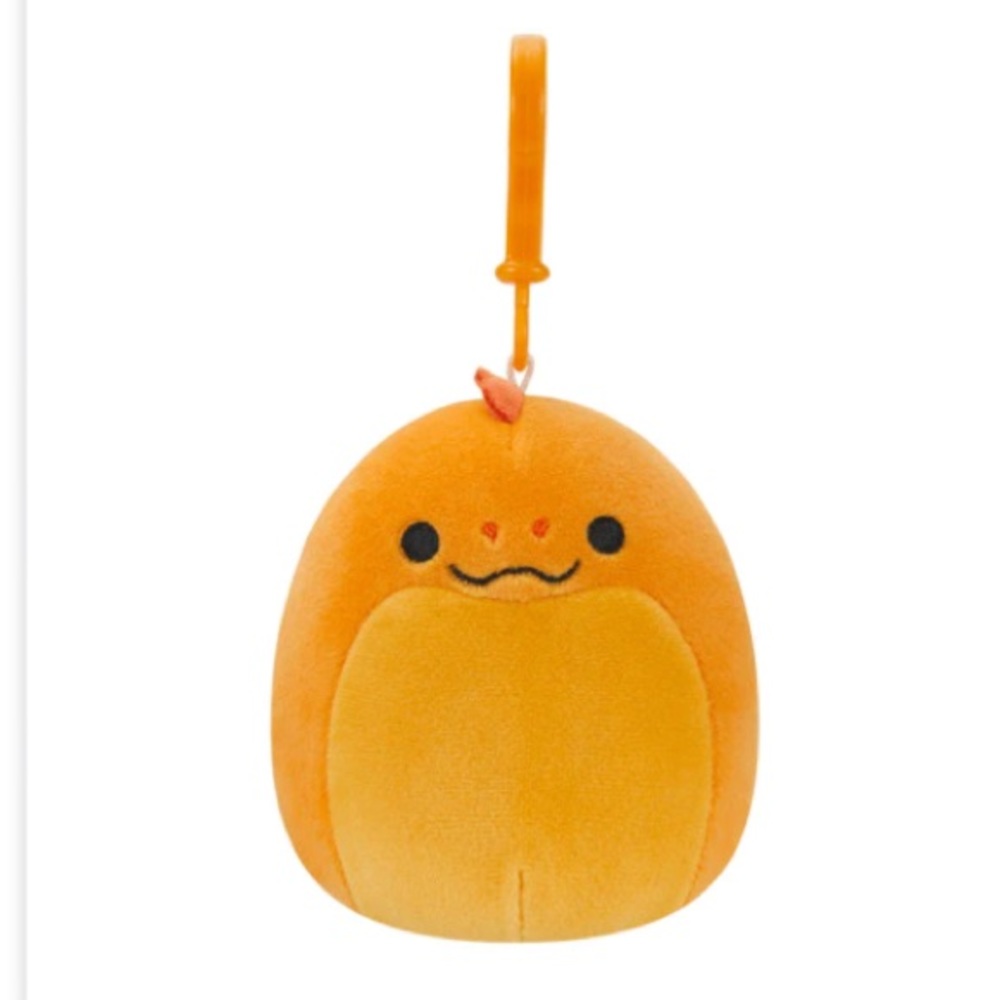 Onel Orange Eel Clip Original Squishmallows by Kelly Toy NWT